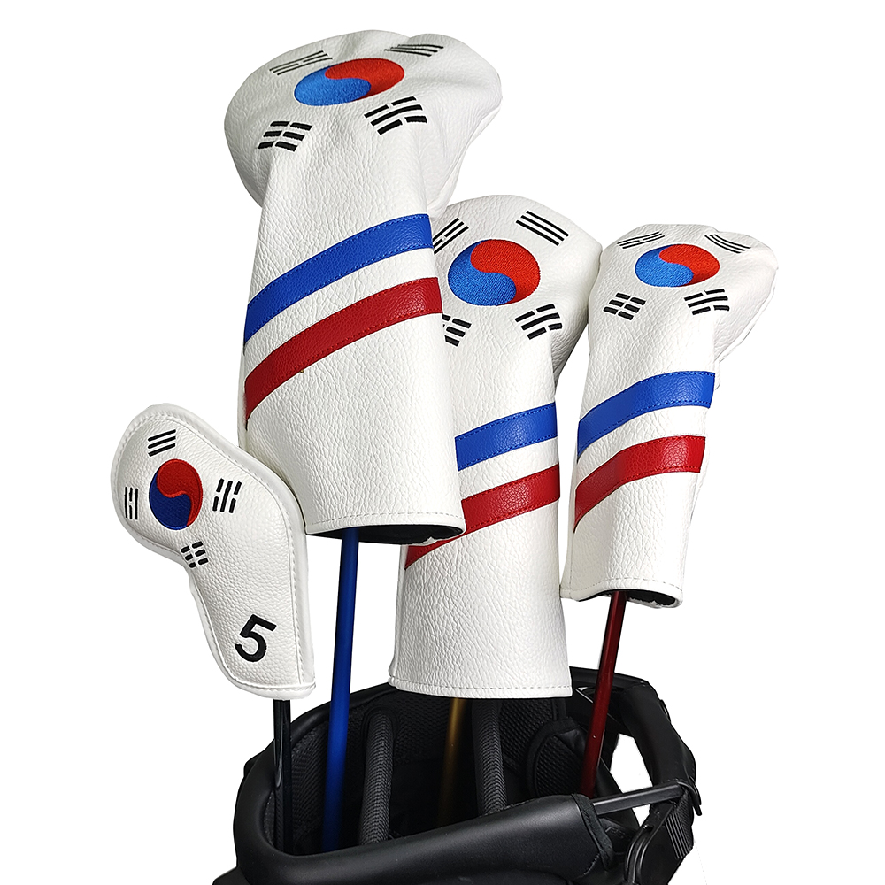 Golf Equipment Nearby - Набор патриотических чехлов для гольф-клюшек из