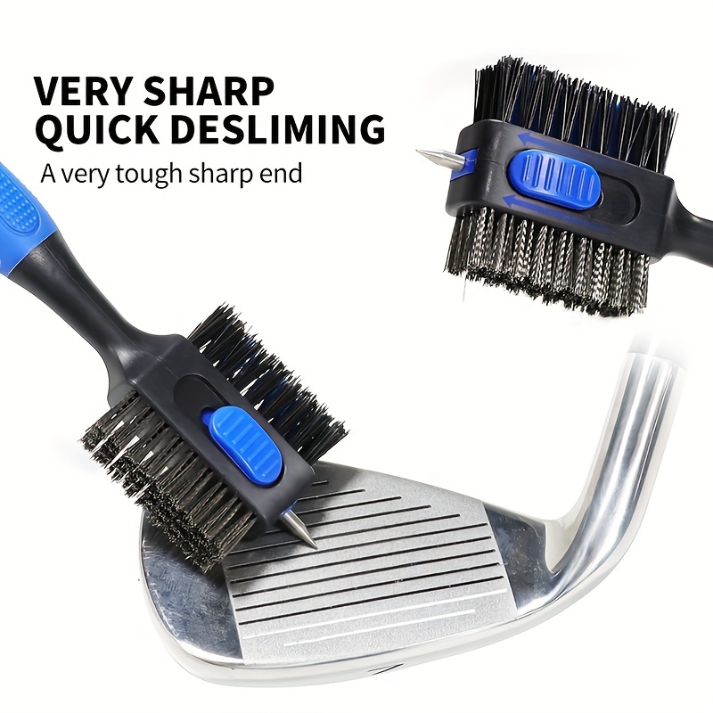Golf Equipment For Sale - Двусторонняя щетка для чистки гольф-клюшек, выдвижной