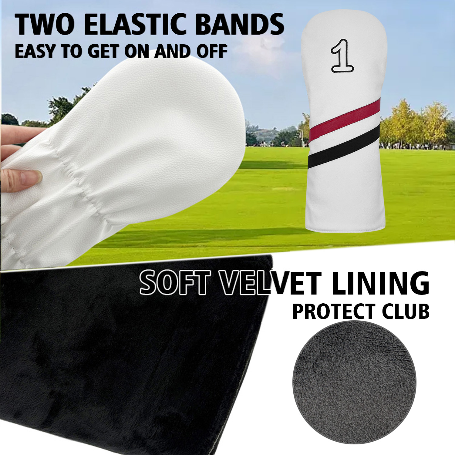Гольф-клуб # 1 # 3 # 5 # Чехлы – обзор и цена Golf Equipment Nearby